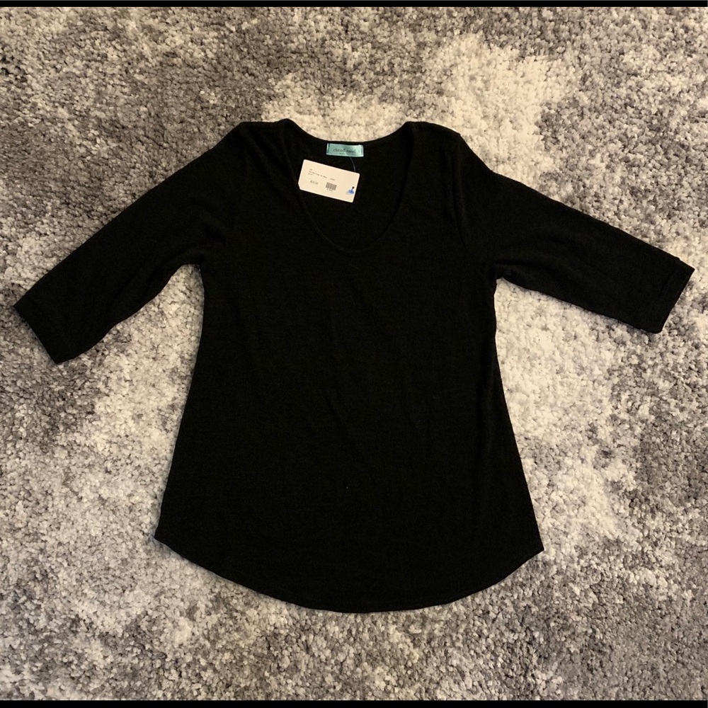 NWT Black Knit Top from Blue Door Boutique - Picture 8 of 12